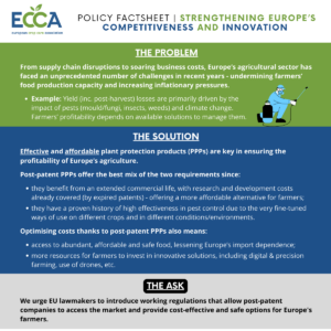 Policy Factsheet x Strengthening Europe’s competitiveness and innovation